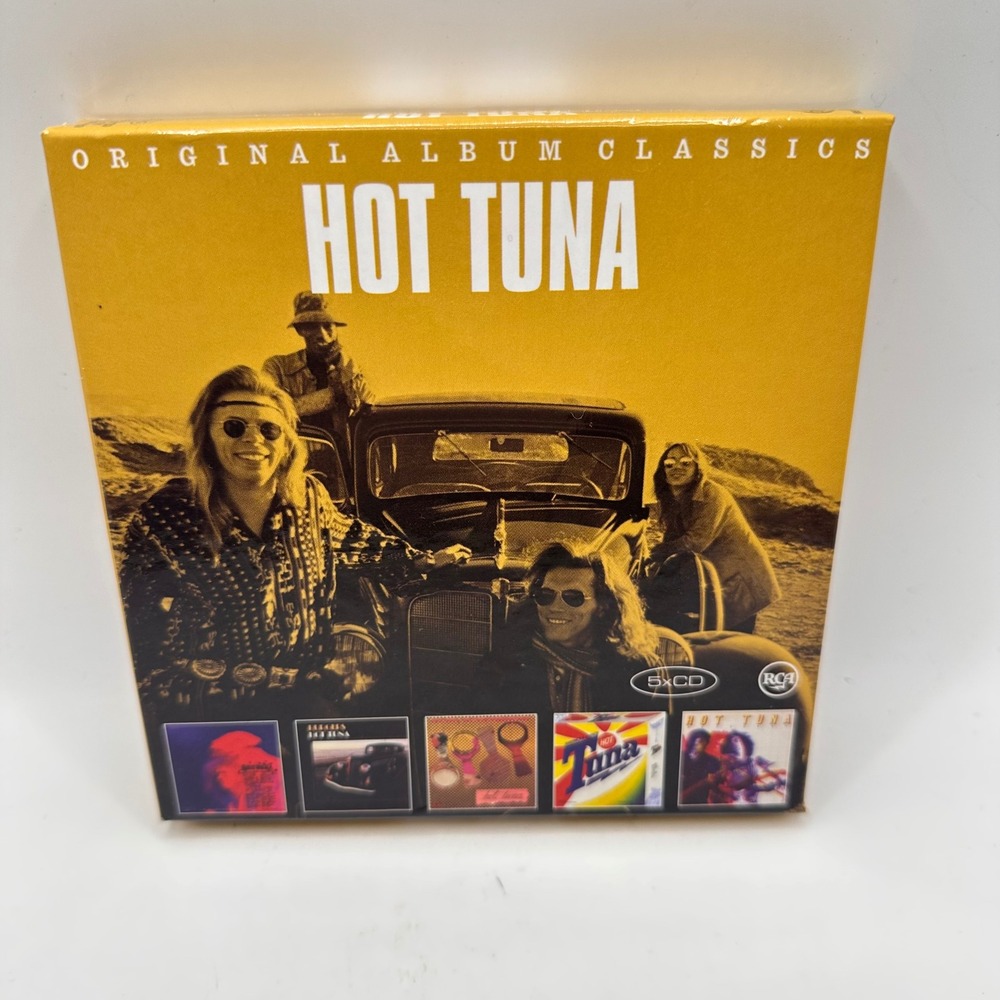 Hot Tuna Original Album Classics 5 CD Box Set 88691901282 RCA Sony Music 2011